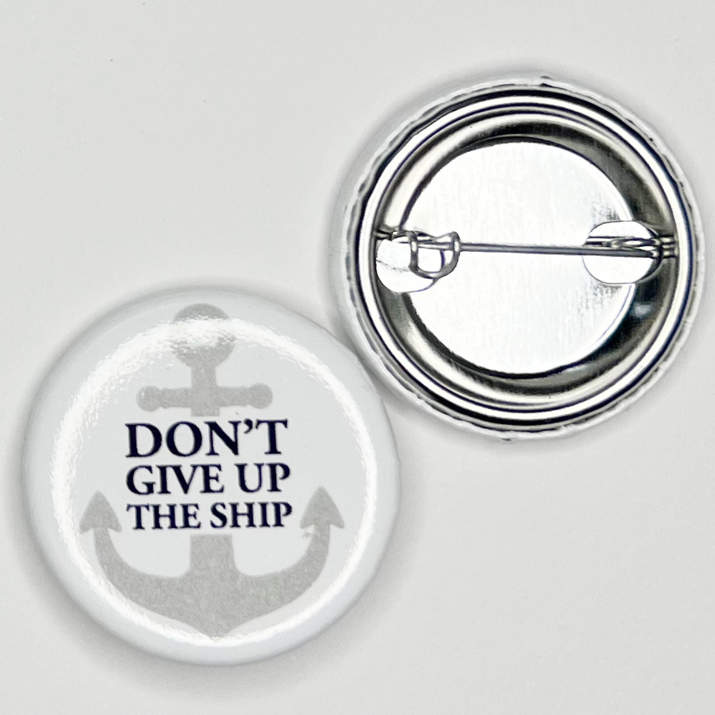 Don't Give Up The Ship Anchor Pin