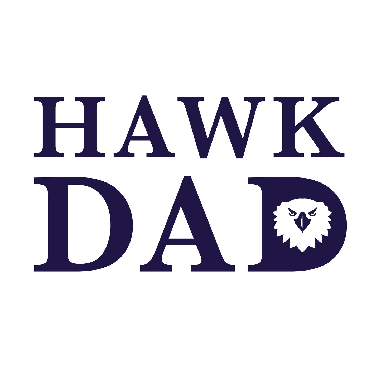 FRIDAY NIGHT LIGHTS Men's HAWK DAD T-shirt