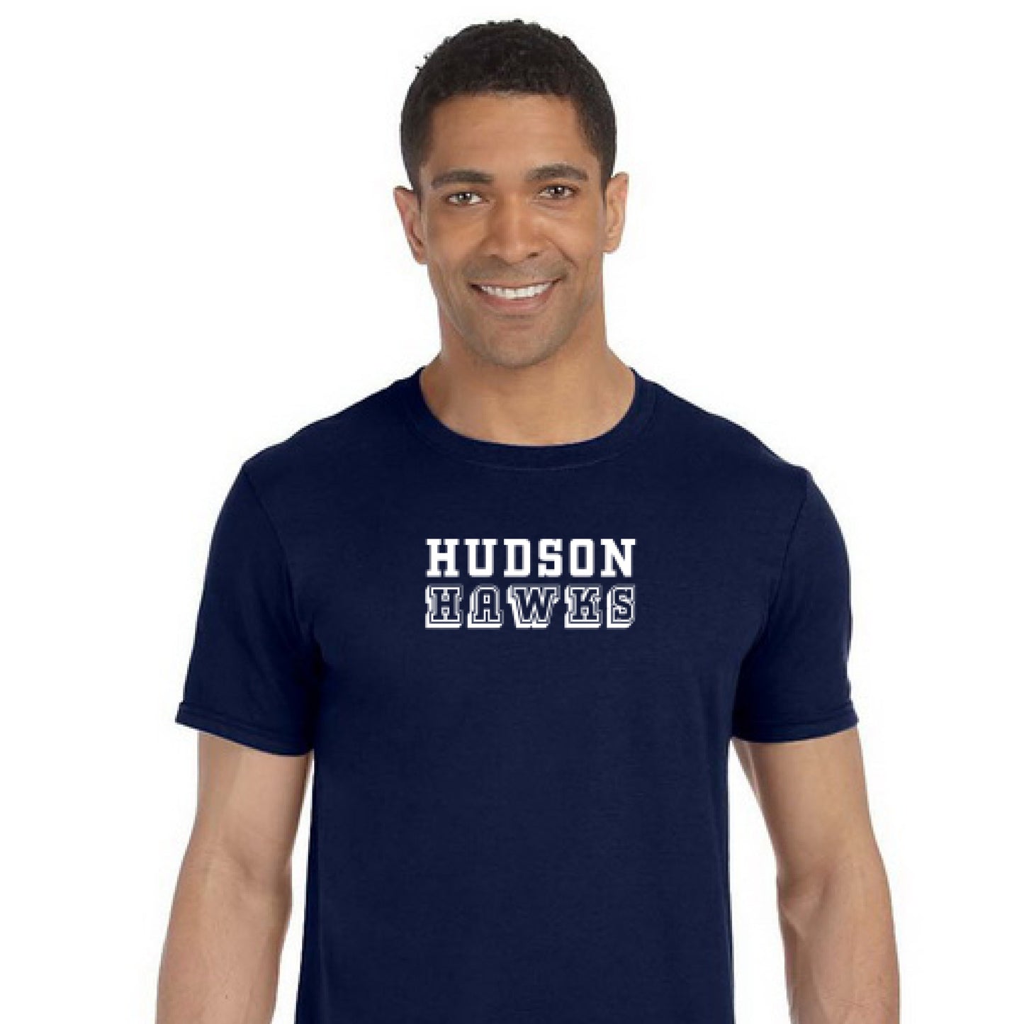 FRIDAY NIGHT LIGHTS Men's Hudson Hawks T-shirt